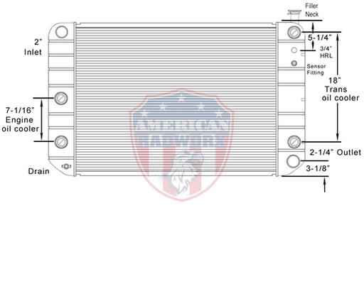 53 Gmc Radiator Chevrolet / GMC Radiators — Radiator Solutions by American Radworx LLC